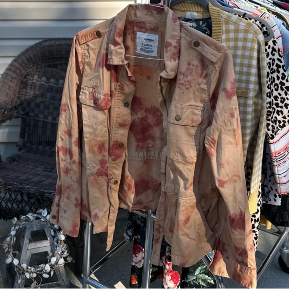 Sonoma Tan and Orange Utility Jacket